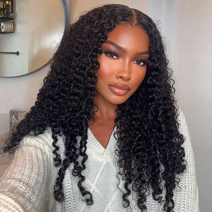 13x6 Glueless Burmese Curly Wig – Pre-Plucked Natural Hairline