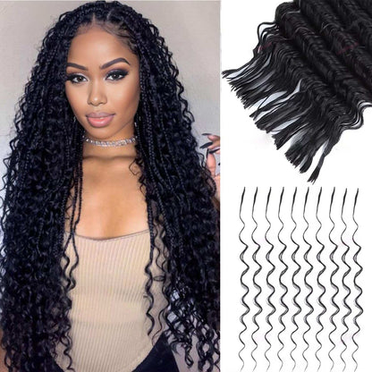 Bulk For Braiding Hair Deep Wave  No Weft Brazilian Virgin Human Hair for Braiding Hair